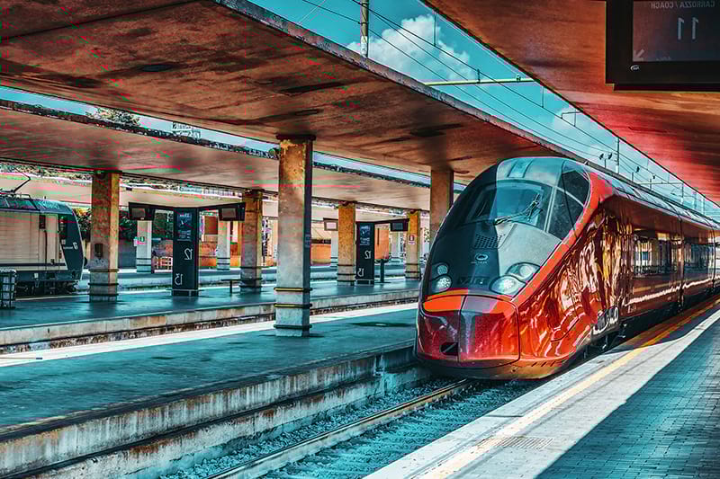 Binari della stazione Santa Maria Novella di Firenze