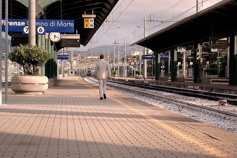 Binari stazione Firenze Campo di Marte