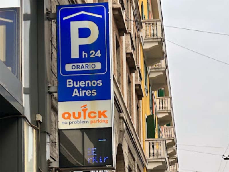 Quick Buenos Aires - Milano città Insegna Quick Buenos Aires