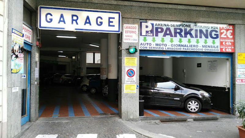 Arena Sempione Parking H24 - Milano città Ingresso Arena Sempione Parking H24