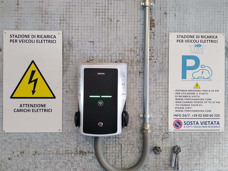 Garage Ravizza - Milano città Ricarica auto elettrica Garage Ravizza