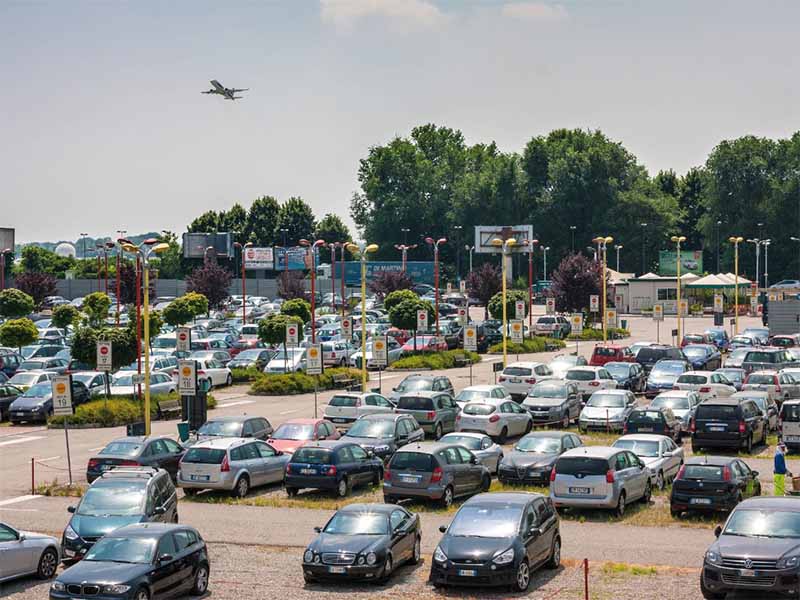 New Linate Parking Vista dall'alto New Linate Parking