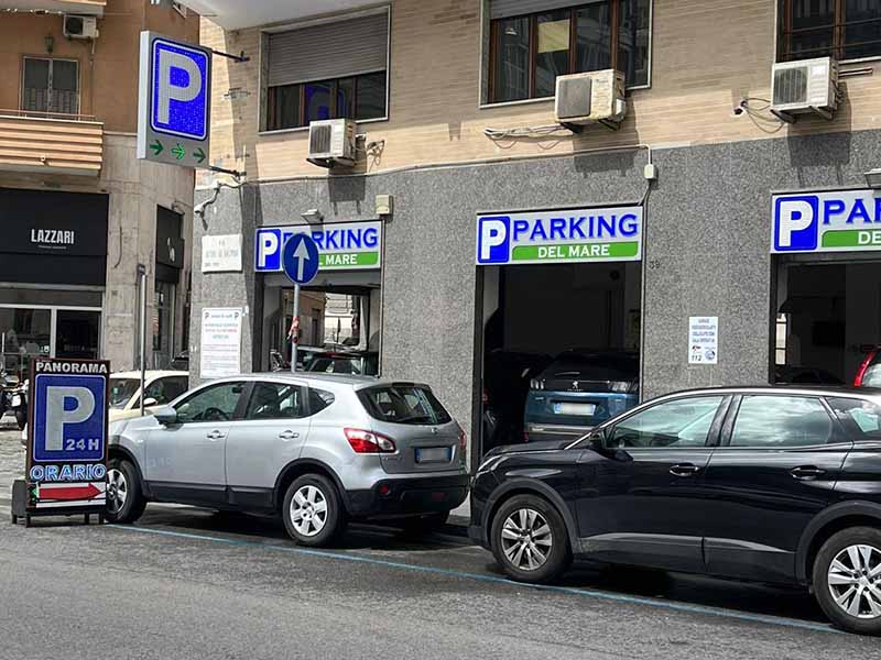 Parking Del Mare - Napoli centro ingresso Parking Del Mare - Napoli centro