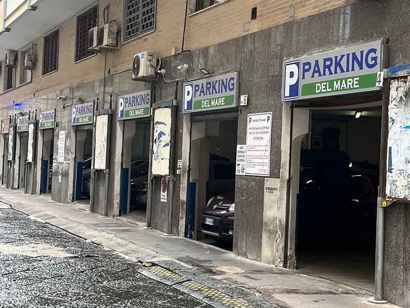 Parking Del Mare - Napoli centro Accesso Parking Del Mare - Napoli centro