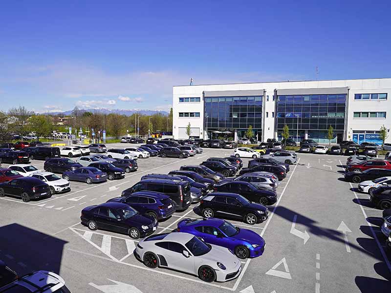 Park F - Aeroporto Treviso Posti auto scoperti Park F - Aeroporto Treviso